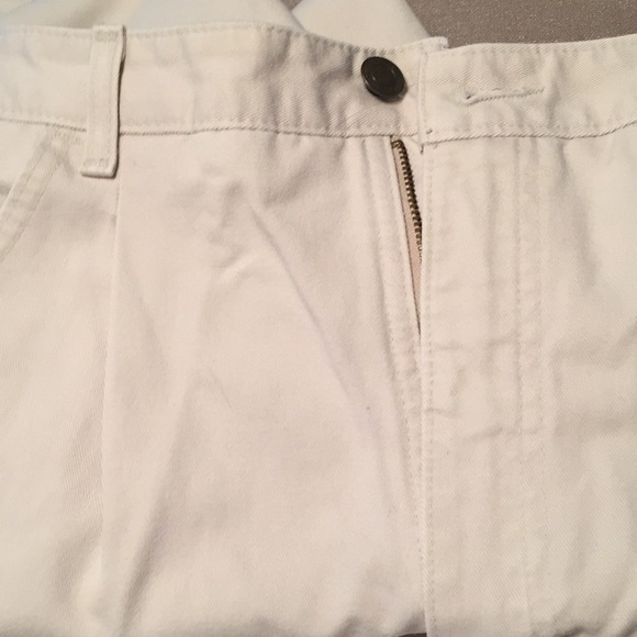 Nice stone color Talbots 12 pleated front Jeans - Picture 6 of 6